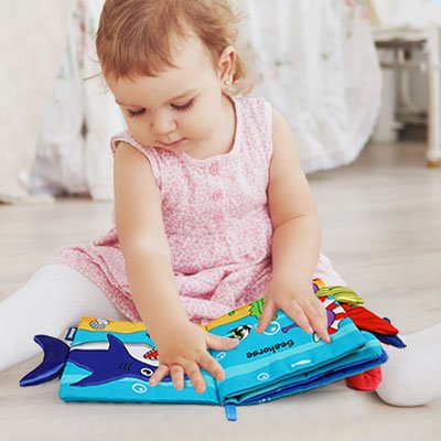 Livre bebe en tissus 